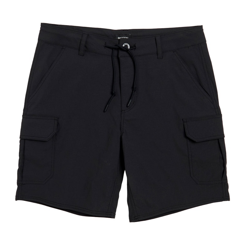 Brixton Shyft Stretch Cargo Shorts – Black