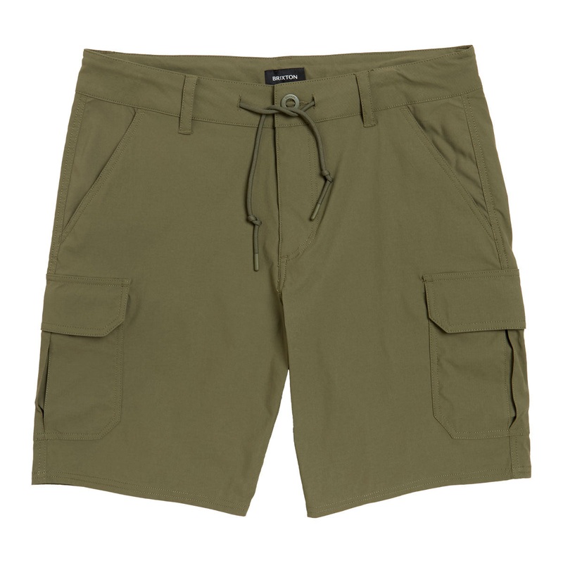 Brixton Shyft Stretch Cargo Shorts – Ivy Green