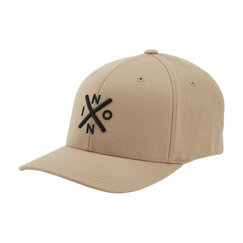 Nixon Exchange Flexfit Hat – Khaki/Black