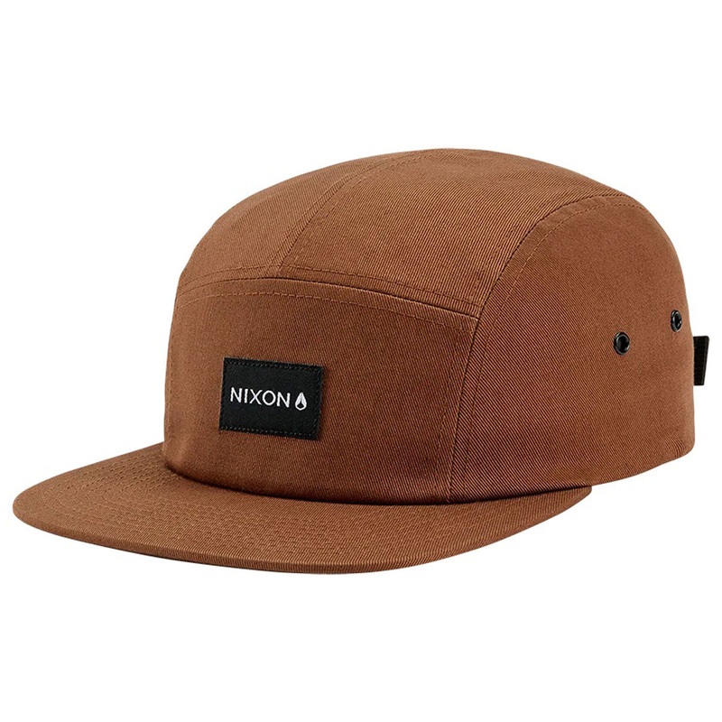 Nixon Mikey Strapback Hat – Brown