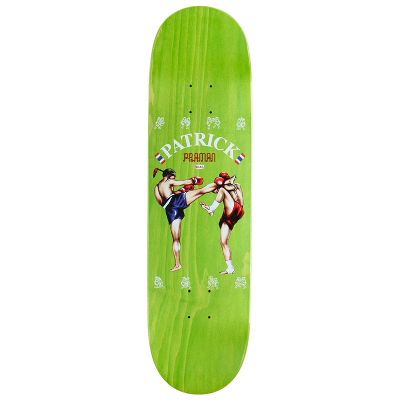 Real Praman Muay Thai Skateboard Deck – 8.50