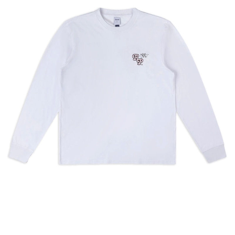 Rivvia Floral Pursuit Long Sleeve T-Shirt – White