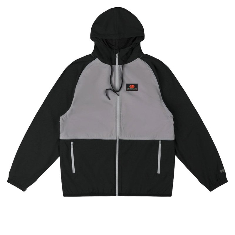 Rivvia Global Projects Spray Jacket – Black/Grey
