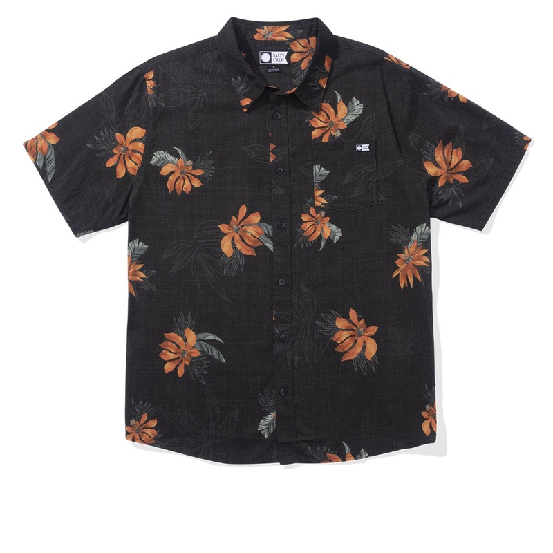 Salty Crew Bloomin Shirt – Black