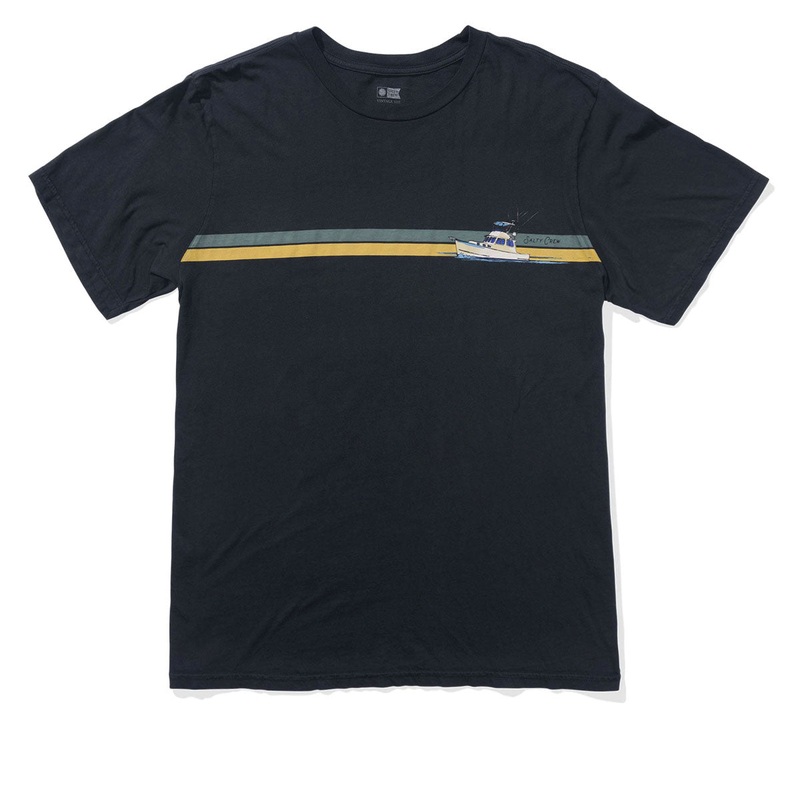 Salty Crew Schooner Vintage T-Shirt – Vintage Black