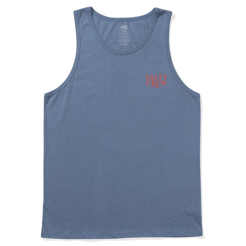 Salty Crew Yellowfin Tank Top – Slate