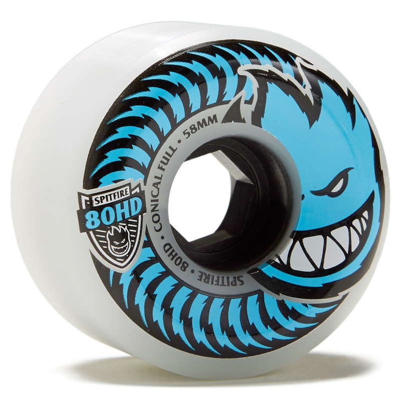 Spitfire 80hd Conical Full Skateboard Wheels – Natural – 58mm