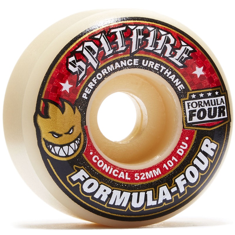 Spitfire F4 101d Conical Full Skateboard Wheels – 53mm