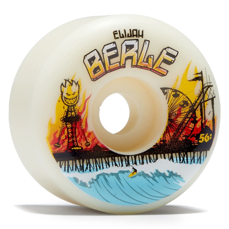Spitfire F4 99d OG Classic Elijah Berle Heatwave Skateboard Wheels – Natural – 56mm