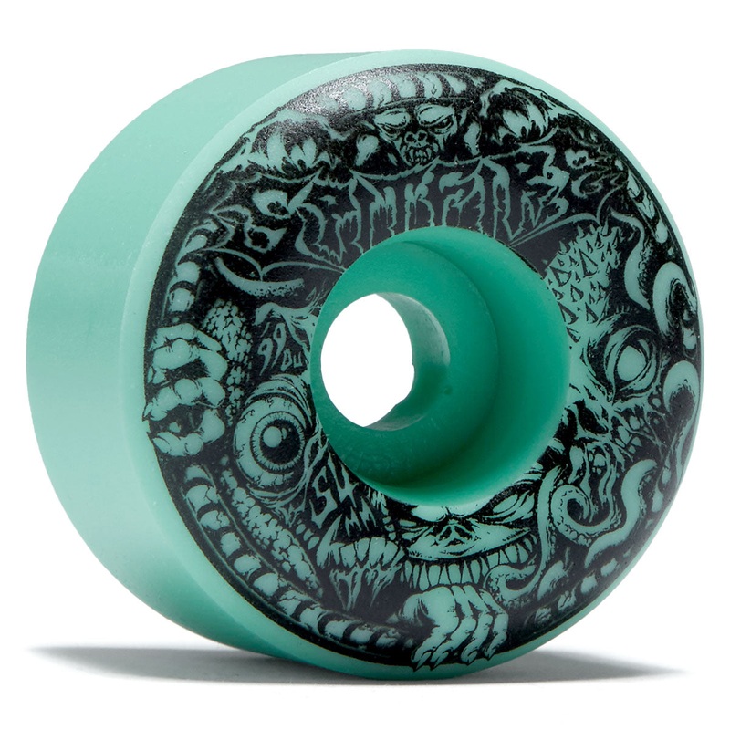 Spitfire F4 99d Radial Full Demon Gate Skateboard Wheels – Glow – 54mm