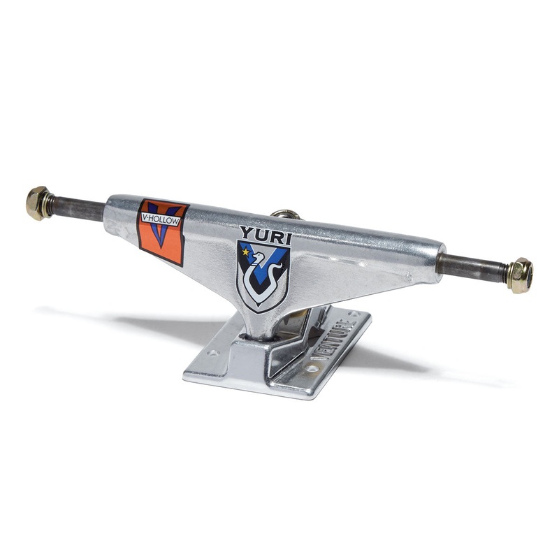Venture V-Hollow Yuri Facchini Skateboard Trucks – Polished – 5.2 Hi