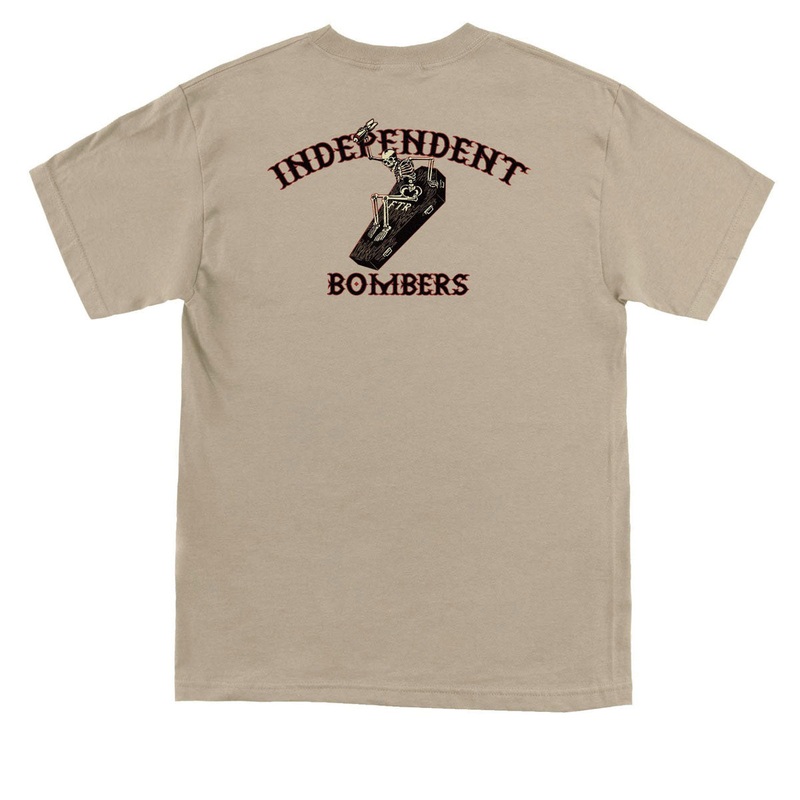 Independent Bombers T-Shirt – Sand