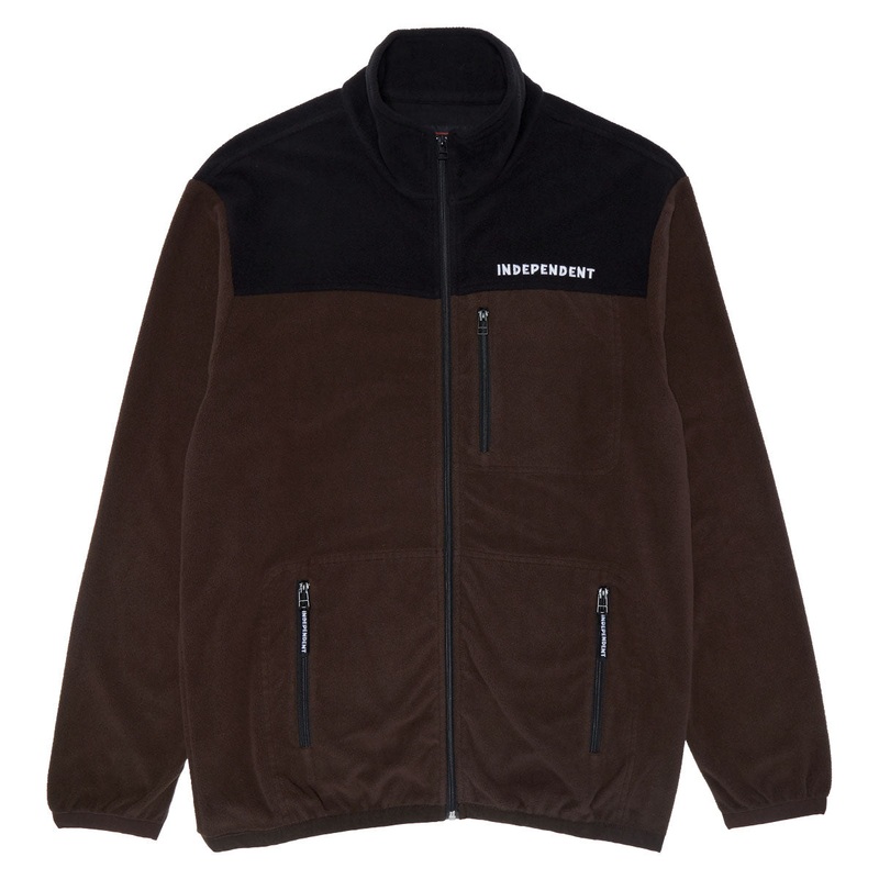 Independent BTG Fleece Jacket – Dark Brown/Black