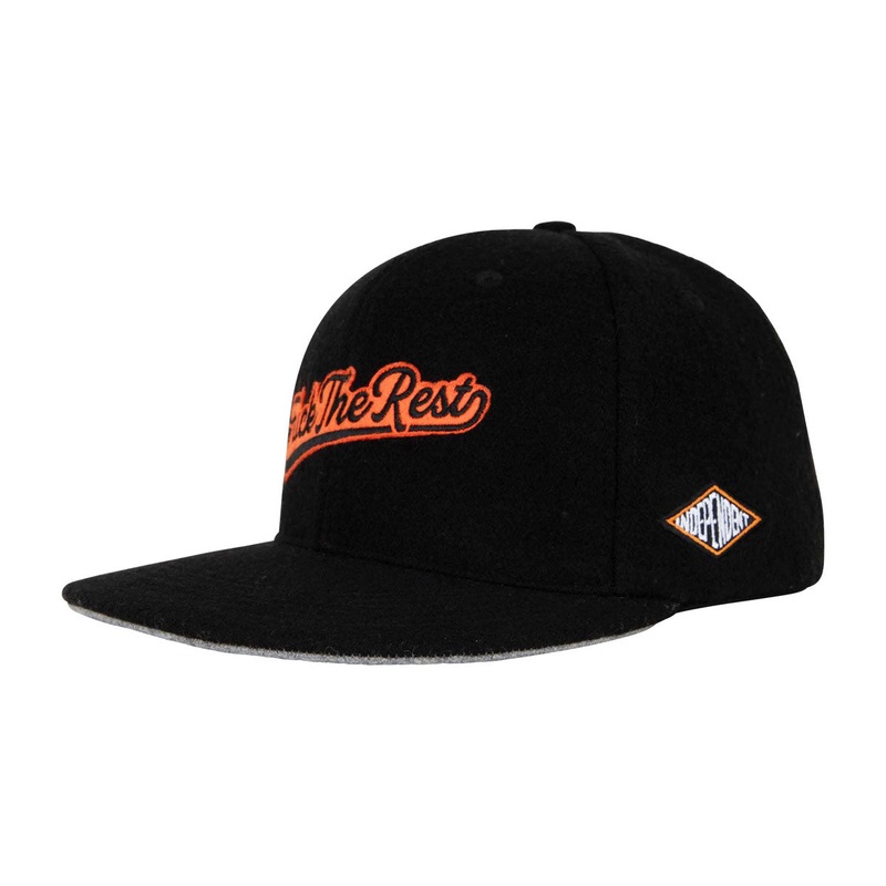 Independent FTR Team Snapback Hat – Black