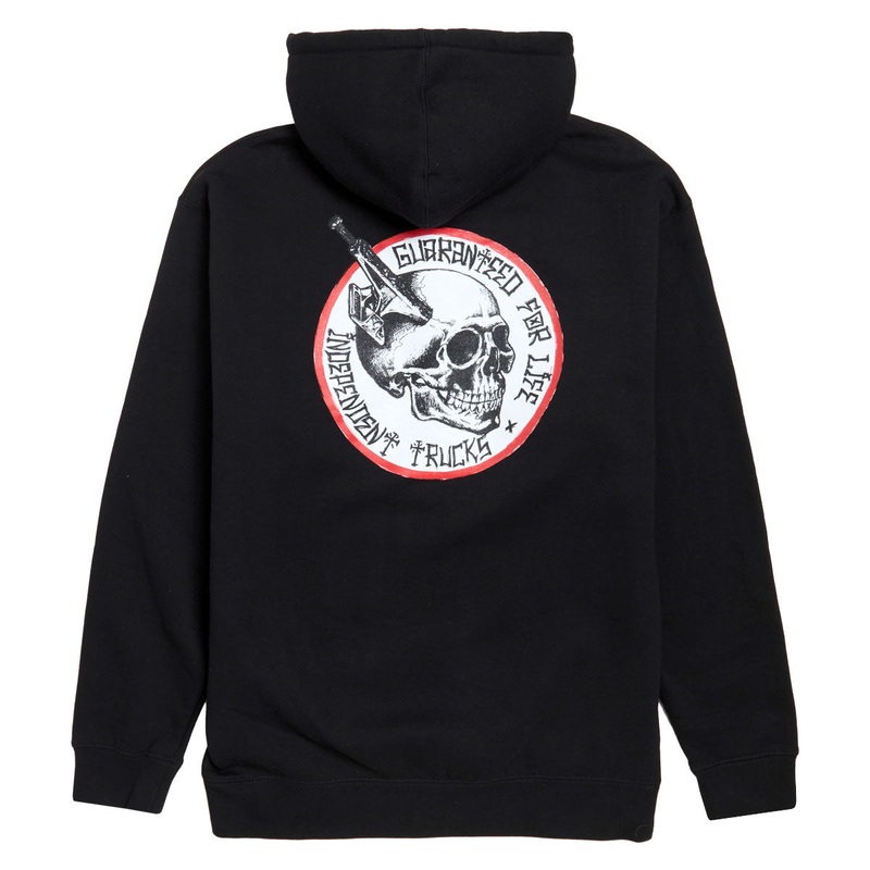 Independent Truck Head Zip Hoodie – Black