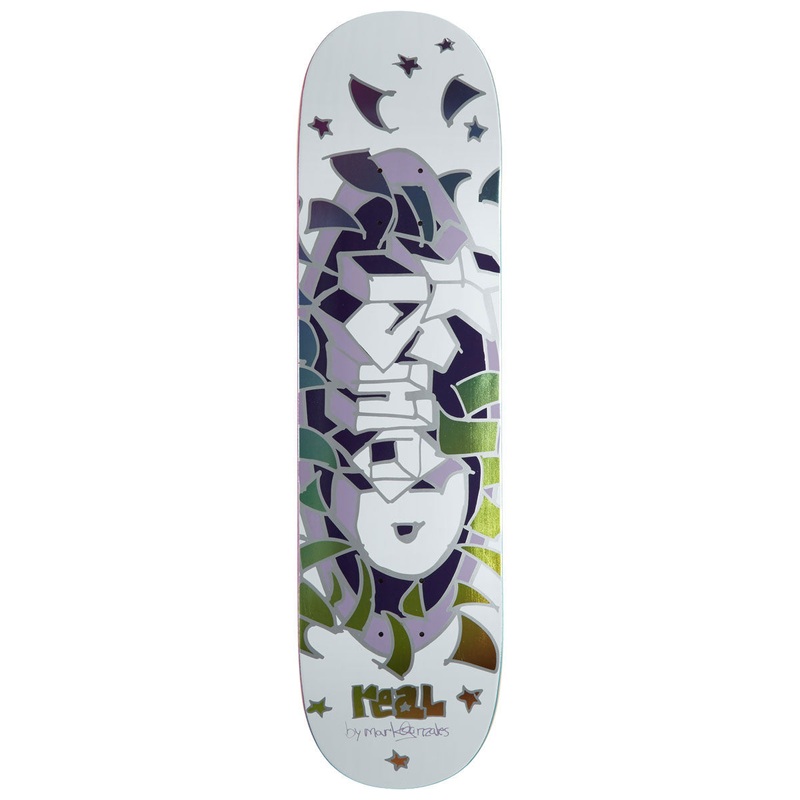 Real Ishod Gonz Oval Party Edition Skateboard Deck – 8.06