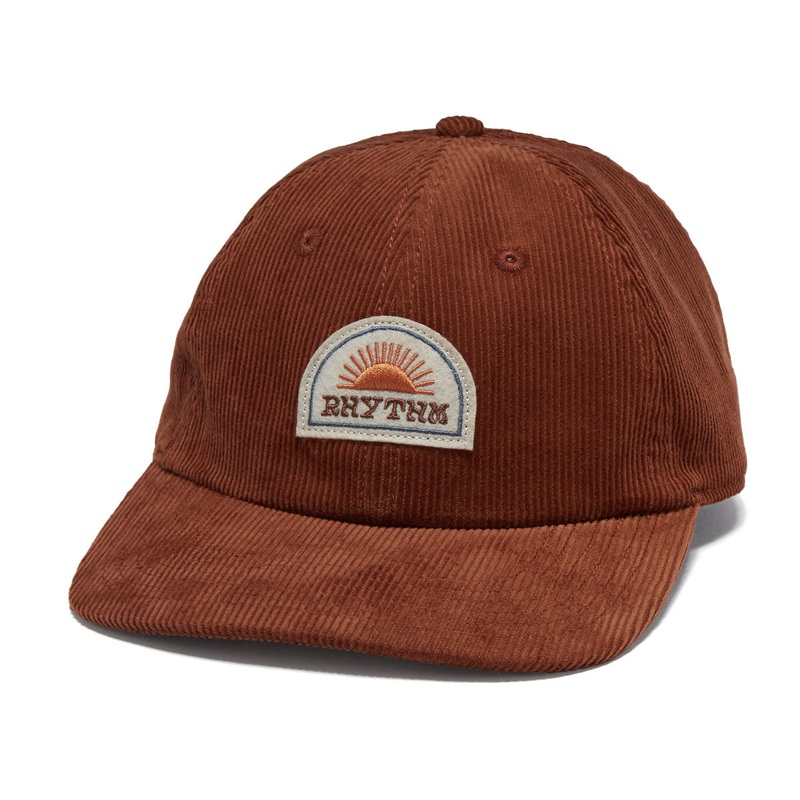 Rhythm Awake Cord Hat – Rust
