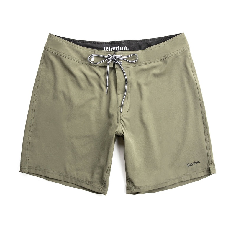 Rhythm Classic Stretch Boardshorts – Olive 2025
