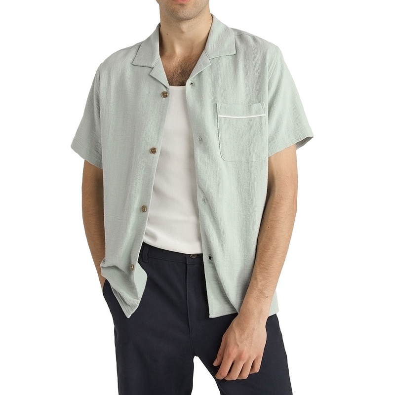 Rhythm Daytona Shirt – Teal