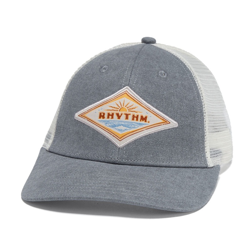 Rhythm Frame Trucker Hat – Charcoal