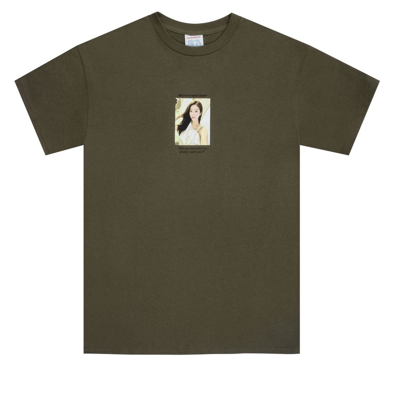 Sci-Fi Fantasy Catfish T-Shirt – Olive