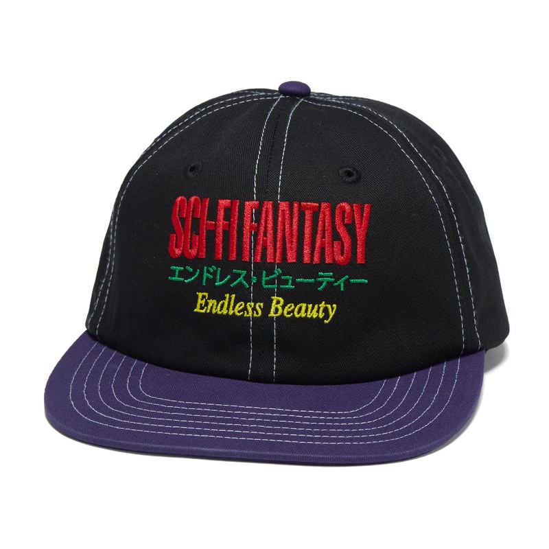 Sci-Fi Fantasy Endless Beauty Hat – Black/Purple