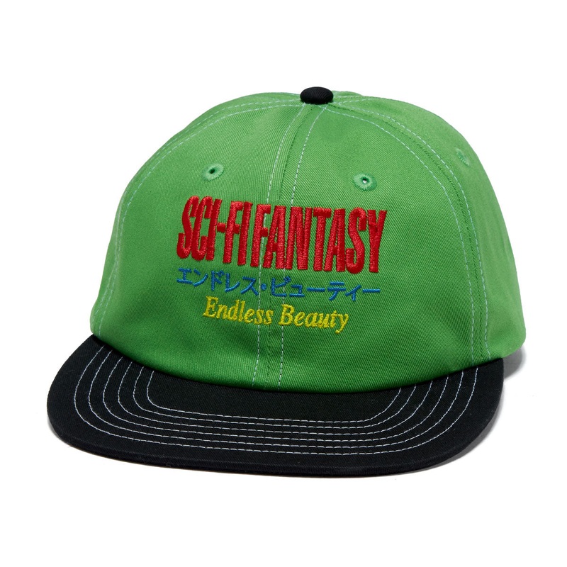 Sci-Fi Fantasy Endless Beauty Hat – Lime/Black