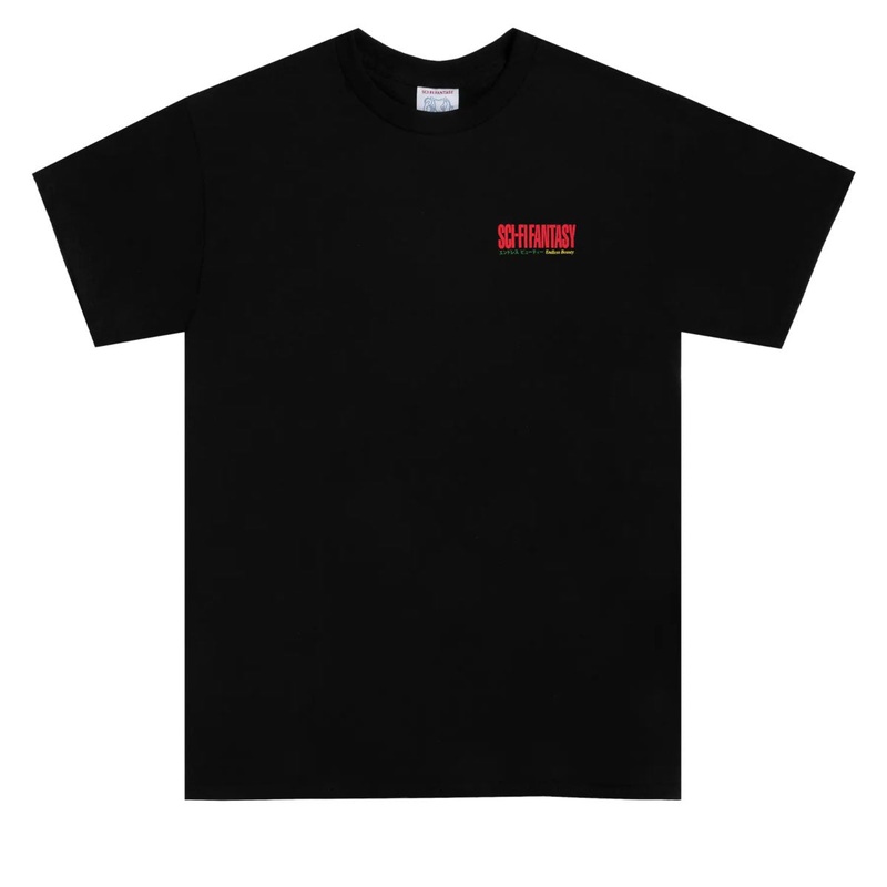 Sci-Fi Fantasy Endless Beauty T-Shirt – Black/Red