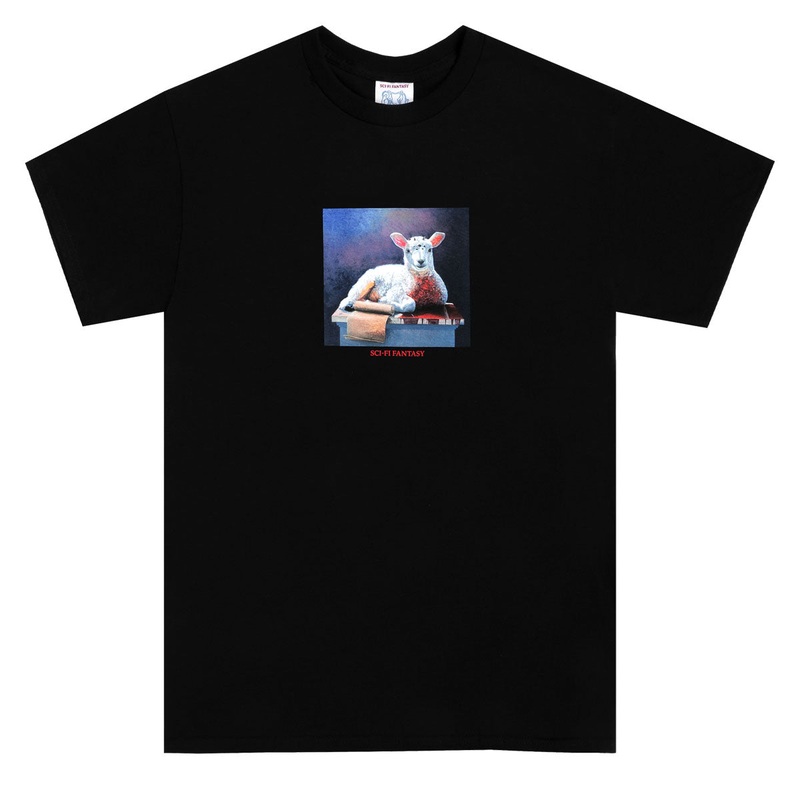 Sci-Fi Fantasy Lamb T-Shirt – Black