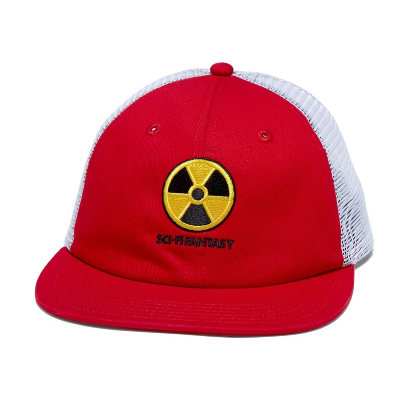 Sci-Fi Fantasy Radioactive Hat – Red/White