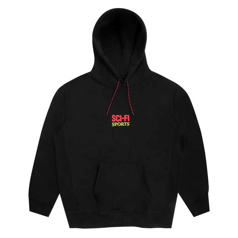 Sci-Fi Fantasy Sports Hoodie – Black