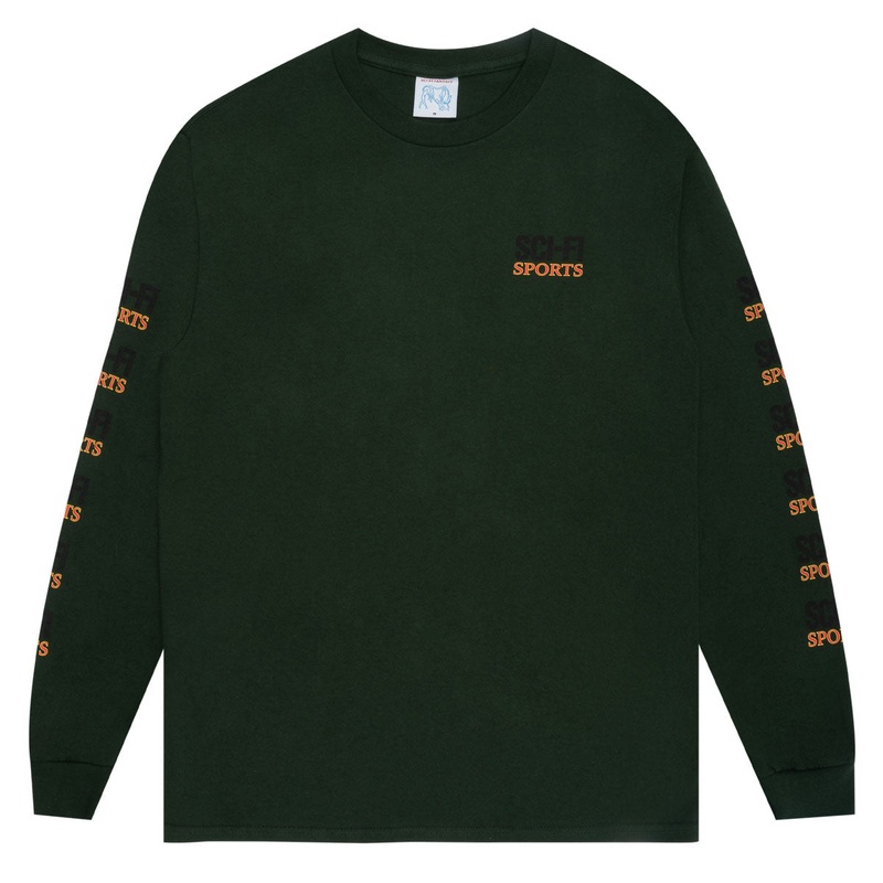 Sci-Fi Fantasy Sports Long Sleeve T-Shirt – Forest