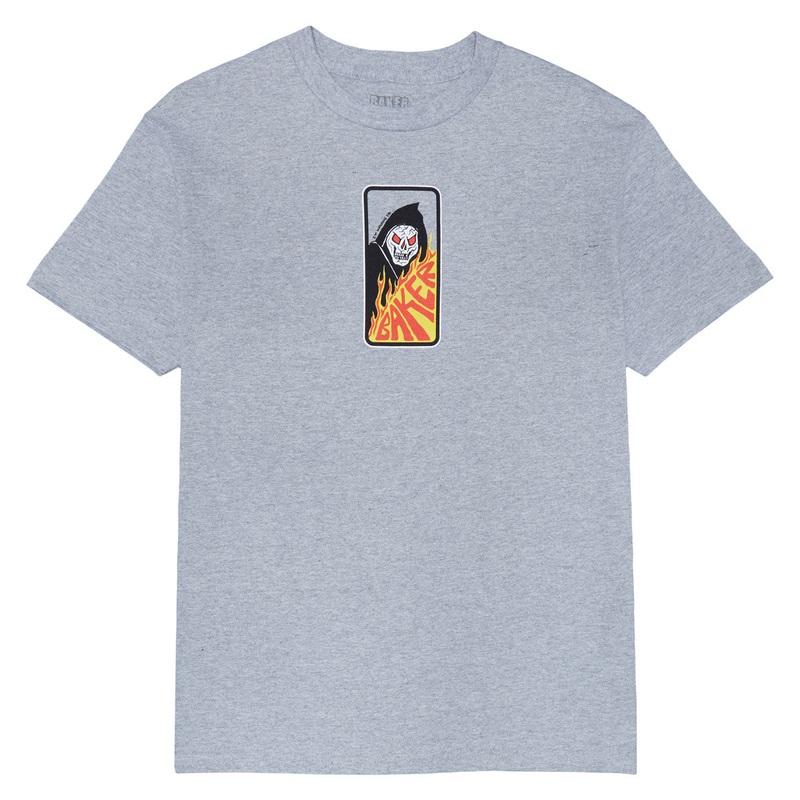 Baker 456 T-Shirt – Heather Grey