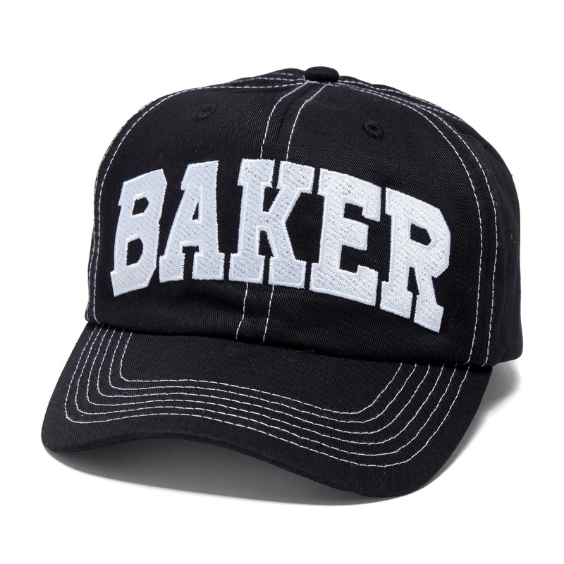 Baker Apex Snapback Hat – Black/White