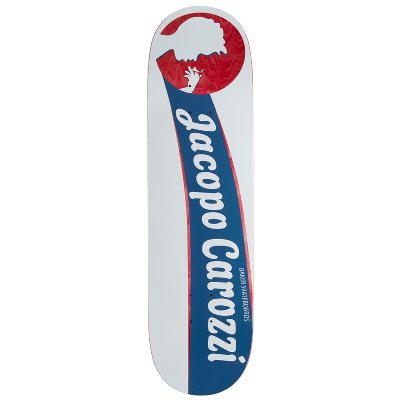 Baker Jacopo Carozzi Invernizzi Skateboard Deck – 8.50