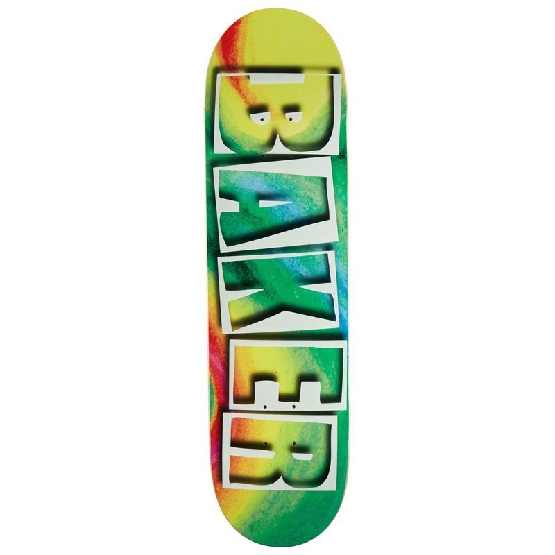 Baker Riley Hawk Watercolor Skateboard Deck – 8.25