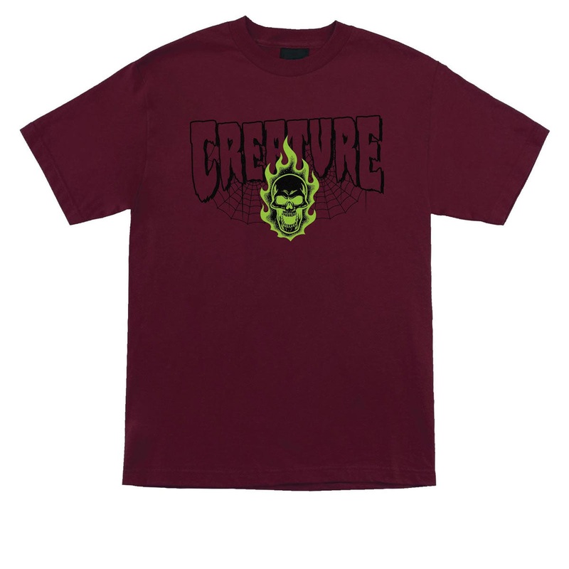 Creature Bonehead 2 Relic T-Shirt – Maroon