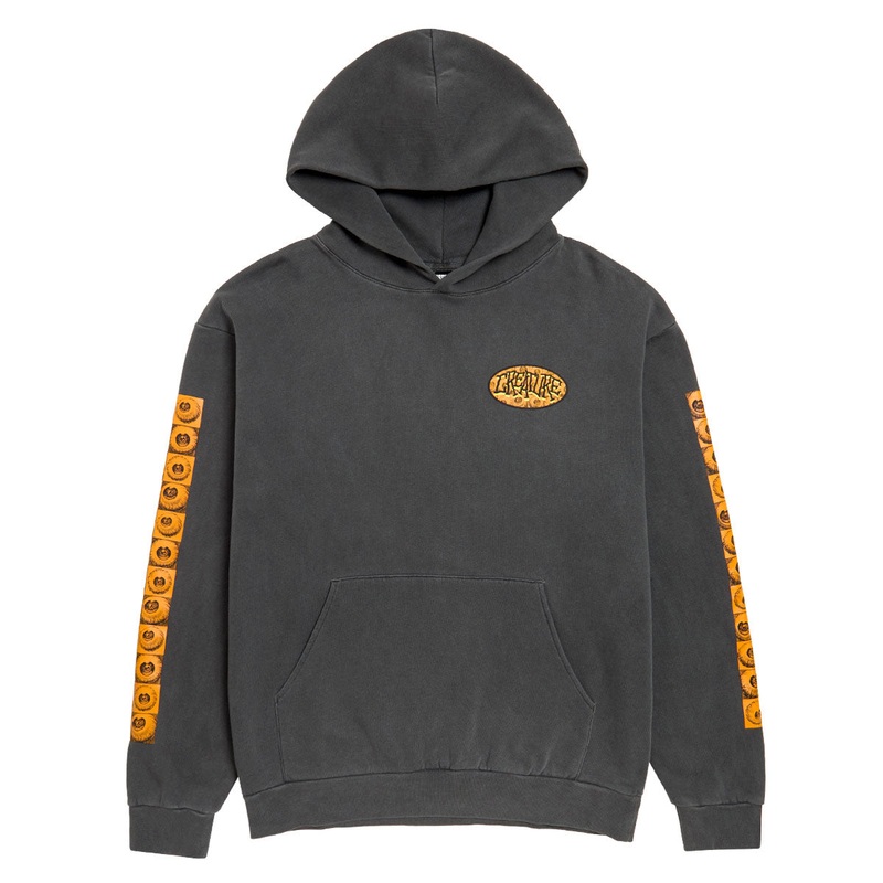 Creature Crash and Burn Hoodie – Pigment Black