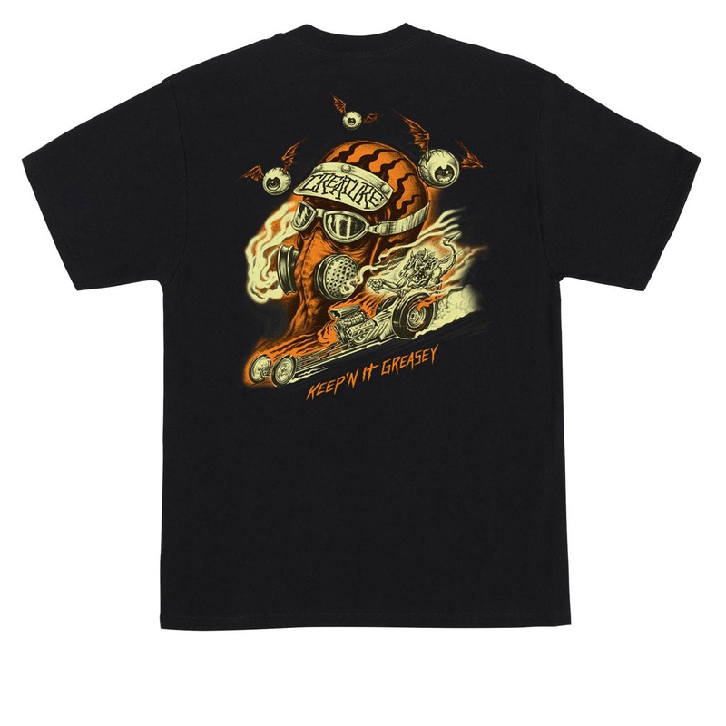 Creature Crash and Burn T-Shirt – Black