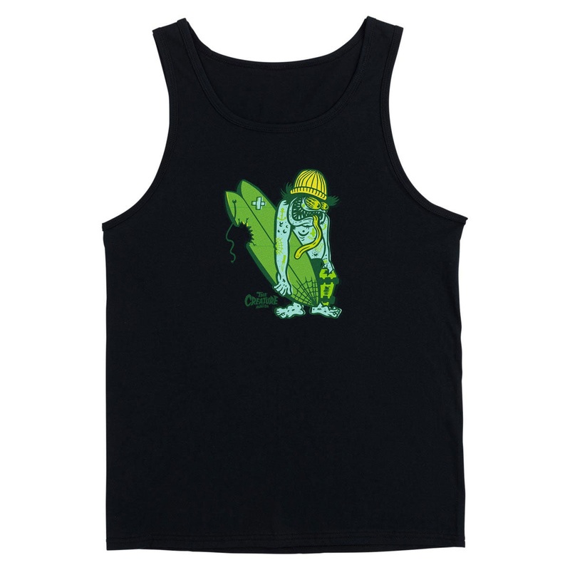 Creature Haunted Sea Tank Top – Black