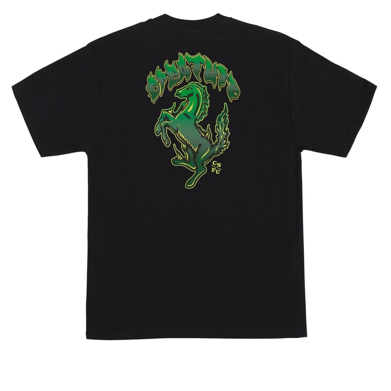 Creature Straight Away T-Shirt – Black