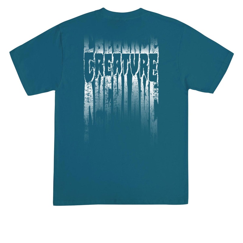 Creature Tattered T-Shirt – Galapagos Blue