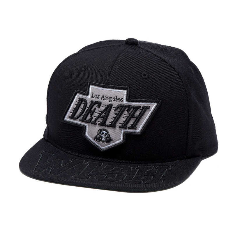 Deathwish Death Kings Snapback Hat – Black