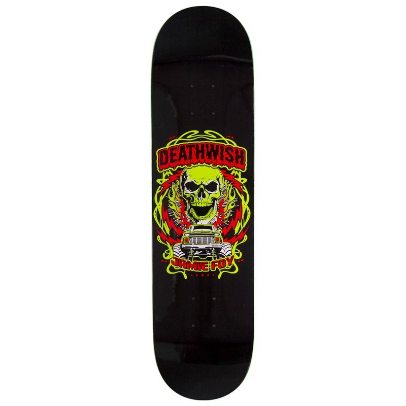 Deathwish Jamie Foy Mash The Throttle Skateboard Deck – 8.125