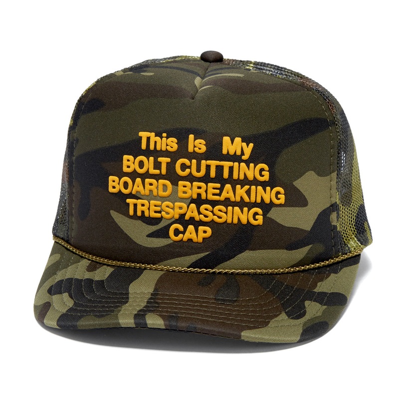 Deathwish Tresspassing Trucker Hat – Camo