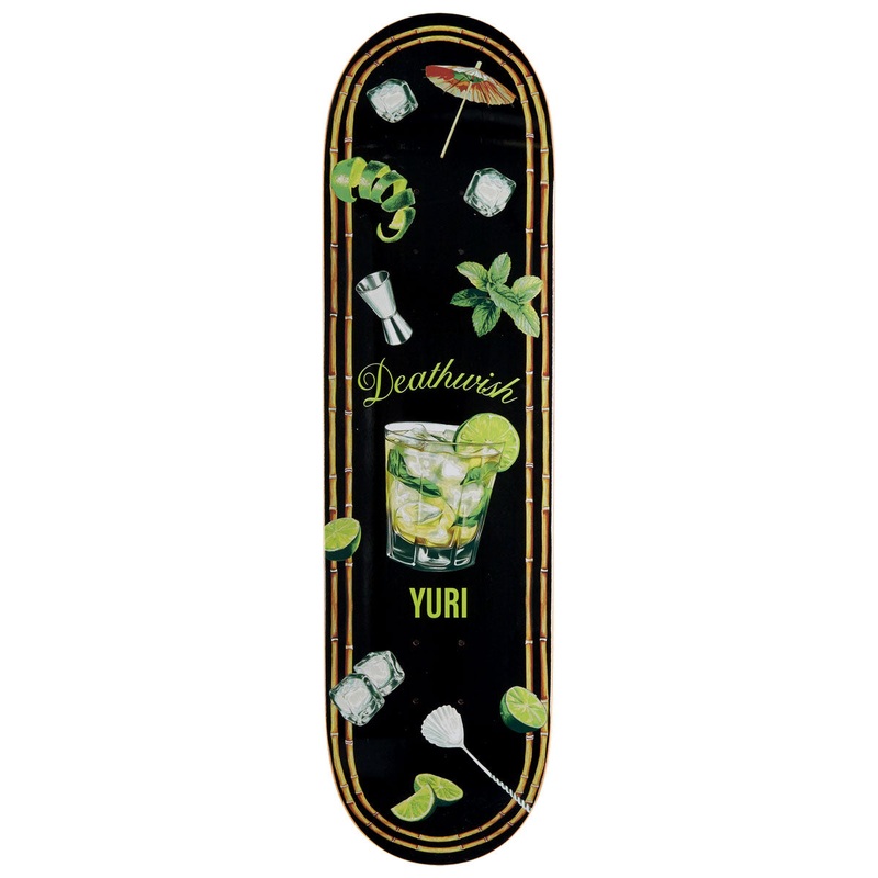 Deathwish Yuri Facchini Remedy Skateboard Deck – 8.475