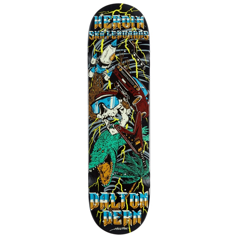 Heroin Dalton Dern Hurricane Skateboard Deck – 8.50