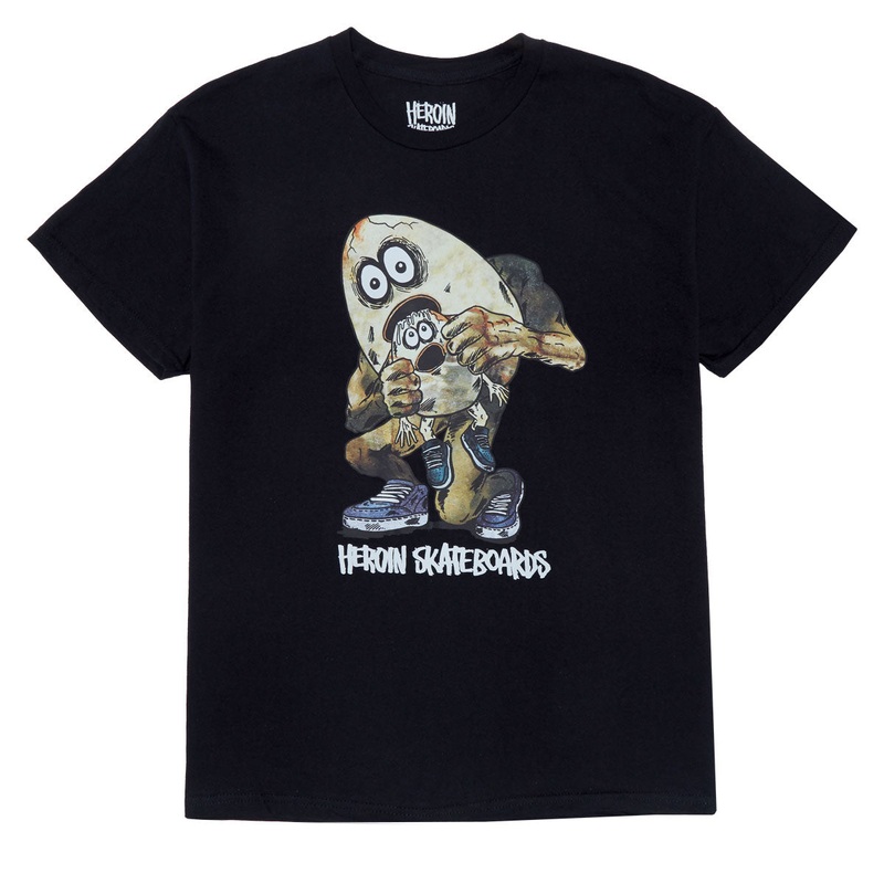 Heroin Egg Eater T-Shirt – Black