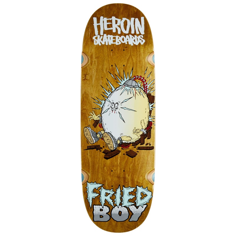 Heroin Fried Boy Skateboard Deck – 10.40