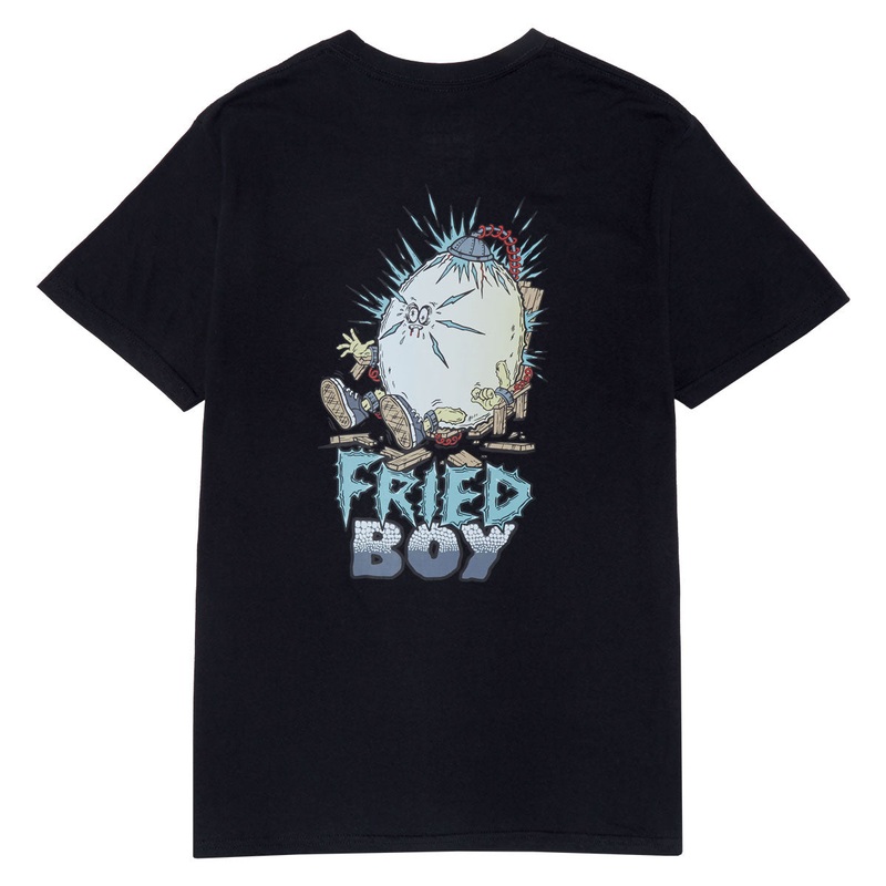 Heroin Fried Boy T-Shirt – Black